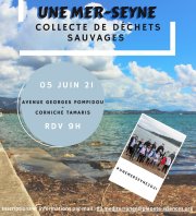 Une Mer-Seyne - Récolte de déchets sauvages