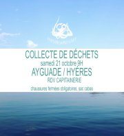 Collecte déchets marins l'Ayguade