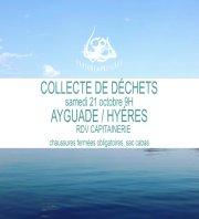 Collecte déchets marins l'Ayguade