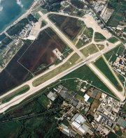 Collecte déchets - Plage du Ceinturon à côté de l'aéroport de Hyères