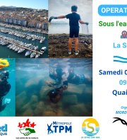 Opération nettoyage - Port de La Seyne sur mer (Var 83)