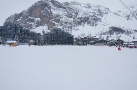 Val d’Isère, La Daille Front de neige
