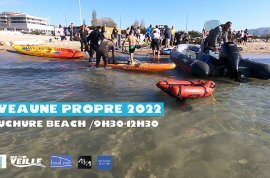 Huveaune Propre 2022: grand nettoyage d'automne à Epluchures Beach