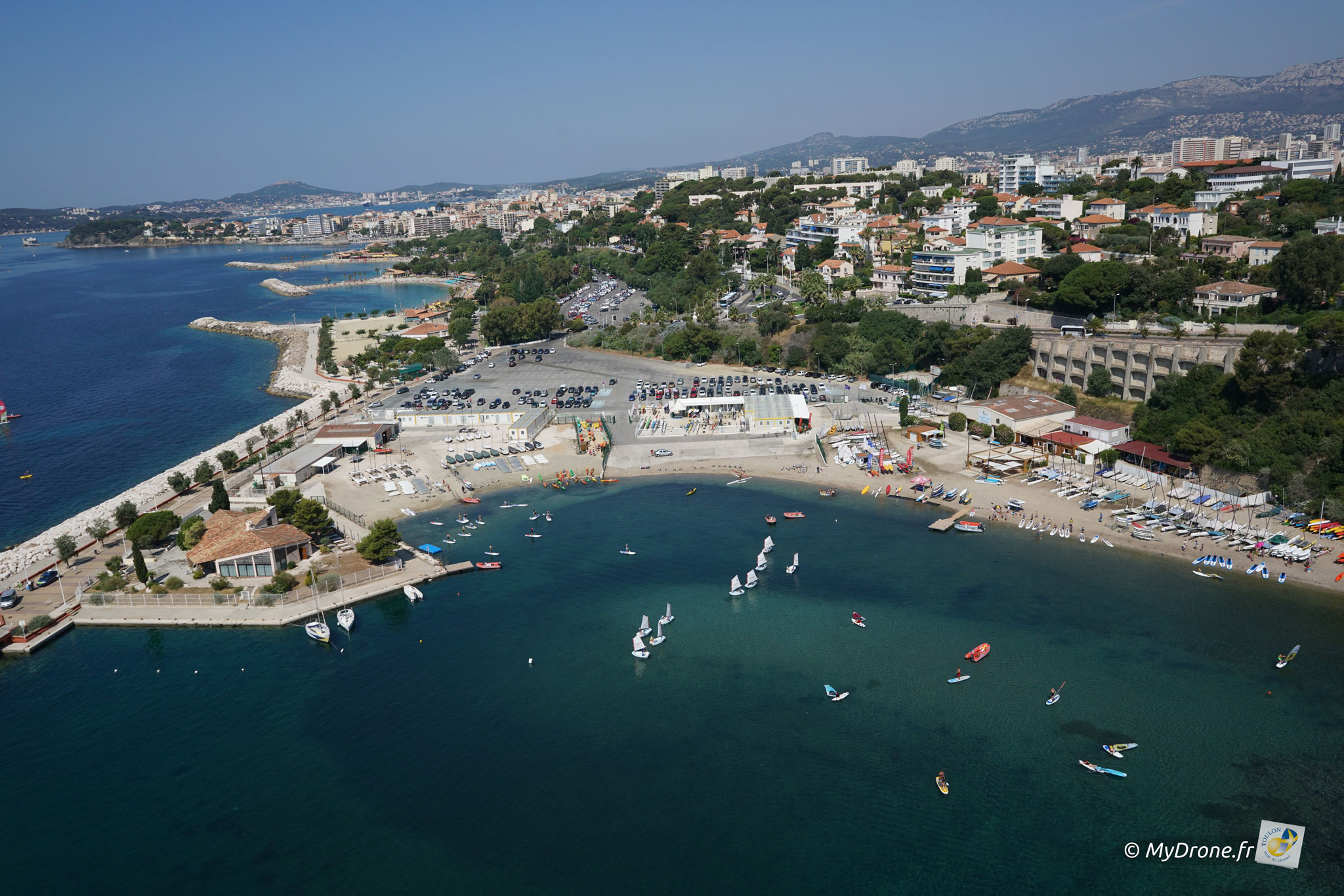 Ramassage déchets - Plages du Mourillon à Toulon