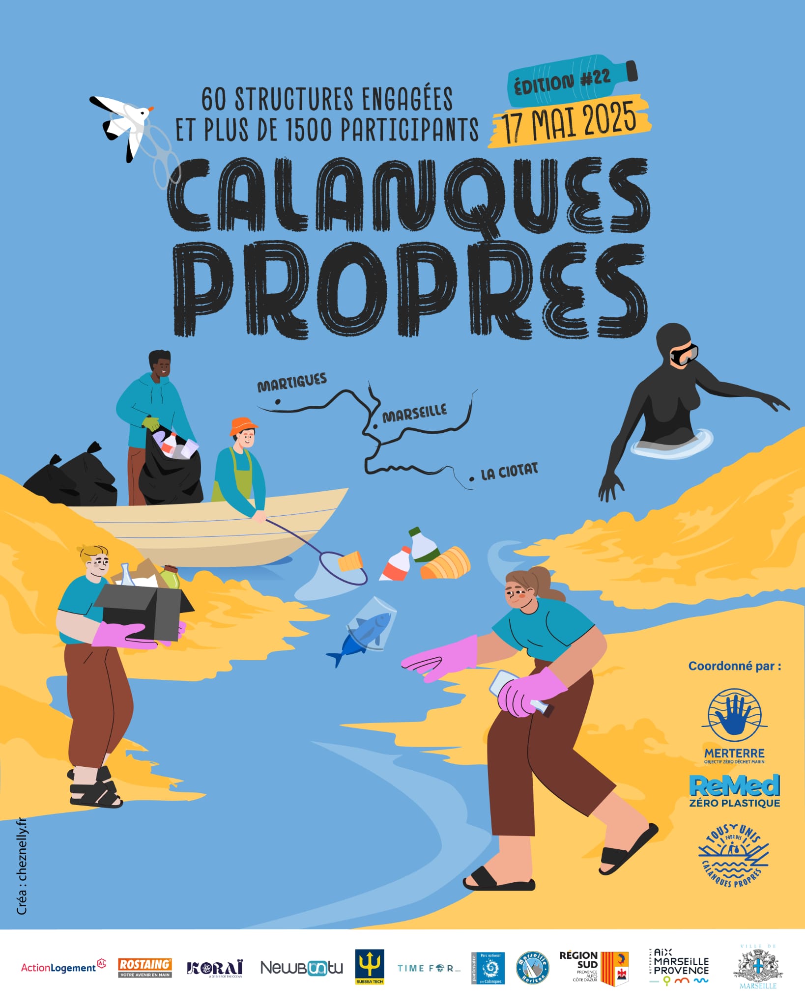 Calanques propres 2025 - Plage du prophète