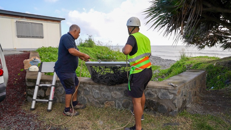 Ça se passe a barrage à la saline. - Zéro Déchet La Réunion